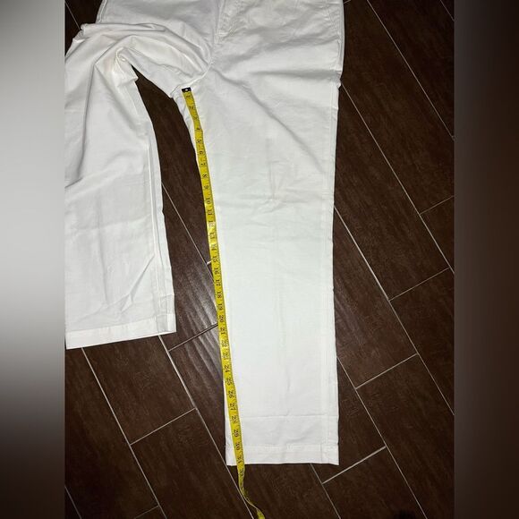 Coldwater Creek white Natural Fit bootcut pants Sz 16 - Picture 8 of 8